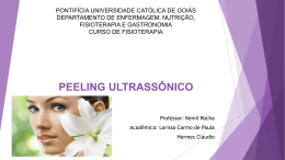 Peeling Ultrassônico