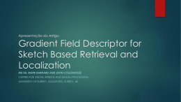 Gradient Field Descriptor for Sketch Based Retrieval and Localization