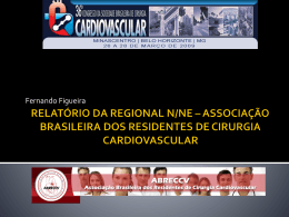 Relatório das Regionais - Parte 2 - Sociedade Brasileira de Cirurgia