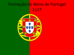 Formação do Reino de Portugal 1137