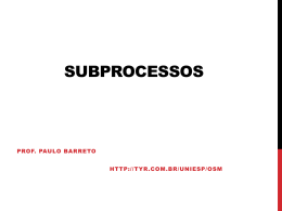 Sub Processos - Office 2010