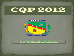 Abertura CQP 2012 BOTC