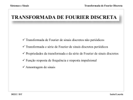 Transformada de Fourier Discreta