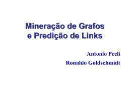 mineração de grafos - Sistemas e Computação
