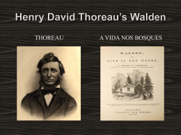 Henry David Thoreau`s Walden