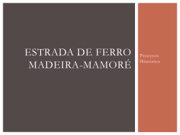 ESTRADA DE FERRO MADEIRA