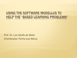 using the software modellus to help the *based learning problems
