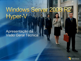 Windows Server 2008 R2 Hyper-V BDM_TDM