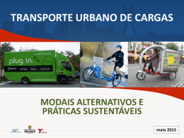 logística urbana sustentável bicicletas de carga