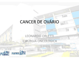 CANCER DE OVÁRIO