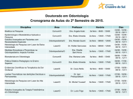 Doutorado - Universidade Cruzeiro do Sul
