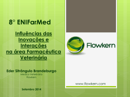 8° ENIFarMed: Inovação Farmacêutica Veterinária - IPD