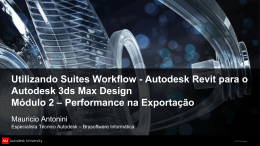 Autodesk Revit para o Autodesk 3ds Max Design