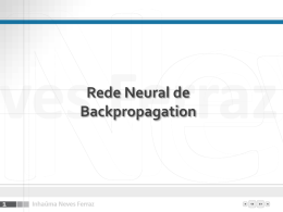 Apresentação PowerPoint sobre BackPropagation