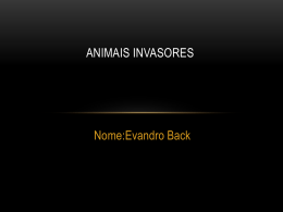 ANIMAIS INVASORES
