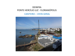 DEINFRA PONTE HERCÍLIO LUZ - FLORIANÓPOLIS - CREA-SC