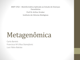 Metagenômica: conceitos e aplicações