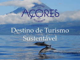 AÇORES Destino de Turismo Sustentável