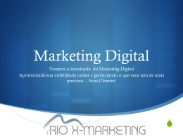 sobre a empresa. - Rio X Marketing