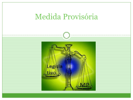 Medida Provisória - Direito 1305
