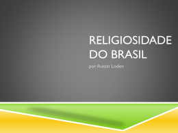 Religiosidade do brasil