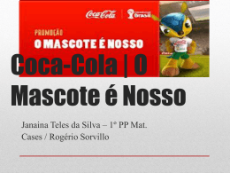 Promoção Coca-Cola O Mascote é Nosso (encerrada)