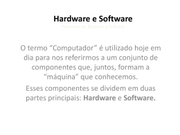 Hardware e Software Pronuncia