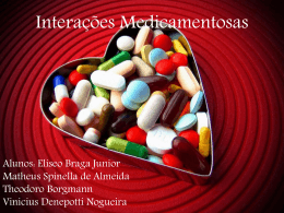 Interações Medicamentosas