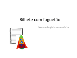 Bilhete com foguetão- Inês, Mariana, Ruben, Mafalda e Bruna 8ºC