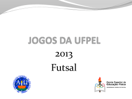 Congresso Tecnico Futsal