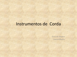 Instrumentos de Corda _diurno