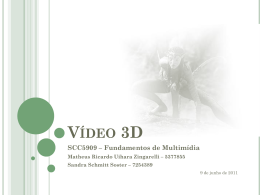 SCC5909 – Fundamentos de Multimídia Matheus Ricardo Uihara