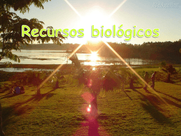 Recursos biológicos e Progressos Tecnológicos (2