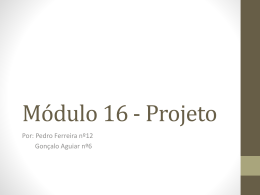 Módulo 16 - Projeto
