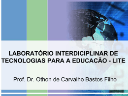 laboratório interdiciplinar de tecnologias educacionais