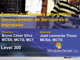 Windows Server 2008 – Gerenciando Impressao