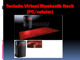 Teclado Virtual Bluetooth Itech (PC/celular)