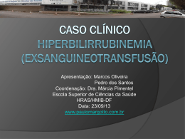 Caso Clínico: Hiperbilirrubinemia