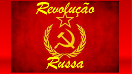 Revolução Russa (Parte I)
