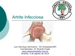 Artrite Infecciosa - Paulo Roberto Margotto