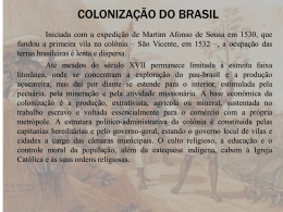 revisão 7º ano _ colonização do brasil