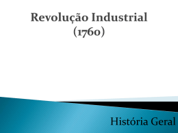 Revolução Industrial (1760)