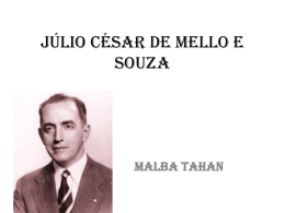 Júlio César de Mello e Souza