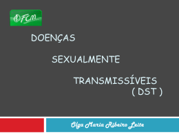 DOENÇAS SEXUALMENTE TRANMISSÍVEIS ( dst )