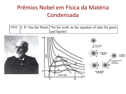 Prêmios Nobel em Física da Matéria Condensada