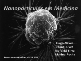 Nanopartículas em Medicina
