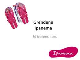 Grendene Ipanema