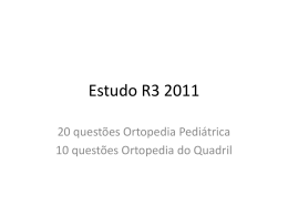 Estudo R3 2011