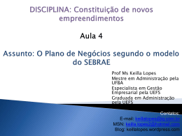 Slide 1 - Keilla Lopes