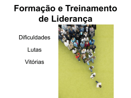 07- TREINAMENTO DE LIDERANÇA_LUTAS E